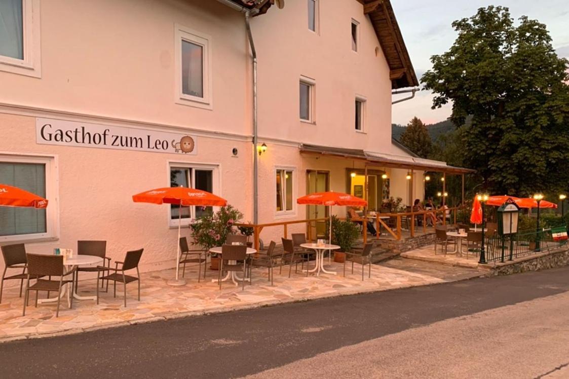 Gaestehaus Leo Bodensdorf Exterior foto